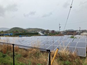 山口県Ｋ様の太陽光発電所を買取しました！