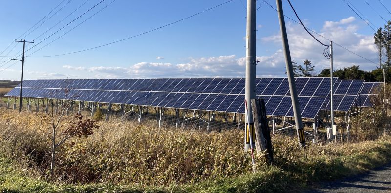 北海道Ｍ様の太陽光発電所を買取しました！