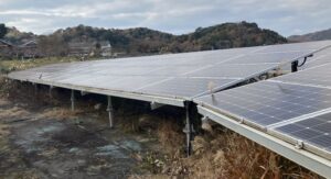 和歌山県Ｔ様の太陽光発電所を買取しました！